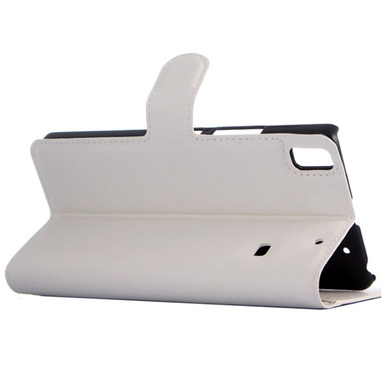 Horizontal Flip Solid color Leather Case with  Card Slots & Holder & Wallet for Lenovo A7600