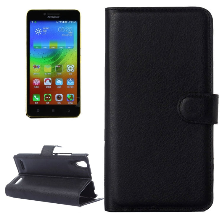 Horizontal Flip Solid color Leather Case with  Card Slots & Holder & Wallet for Lenovo K3