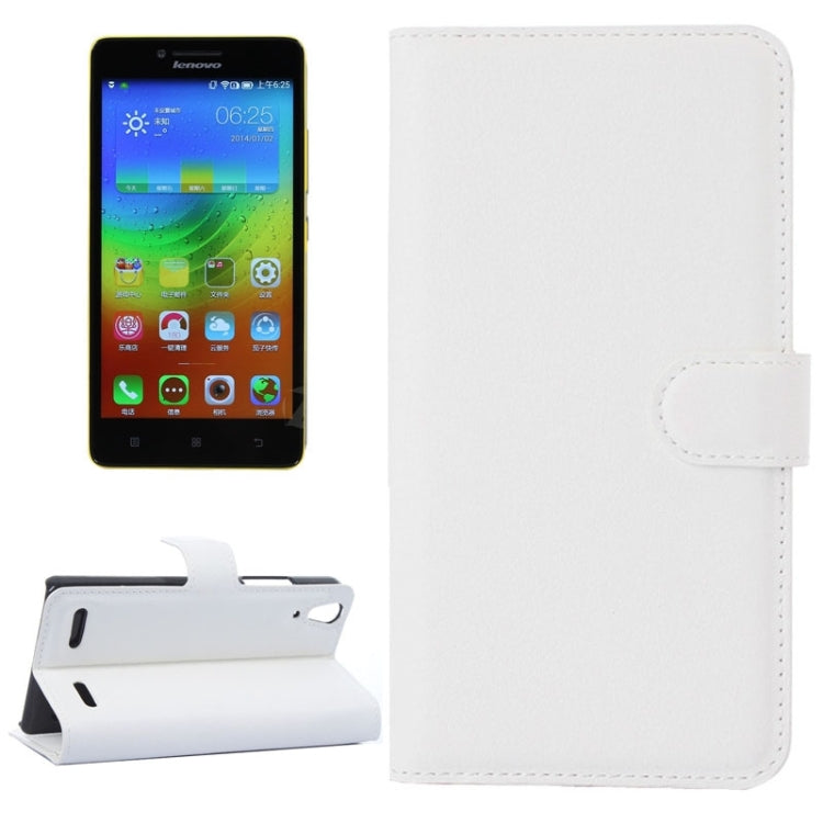 Horizontal Flip Solid color Leather Case with  Card Slots & Holder & Wallet for Lenovo K3