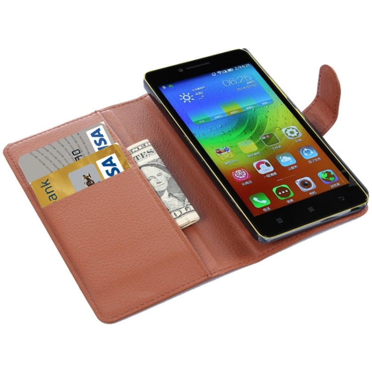 Horizontal Flip Solid color Leather Case with  Card Slots & Holder & Wallet for Lenovo K3
