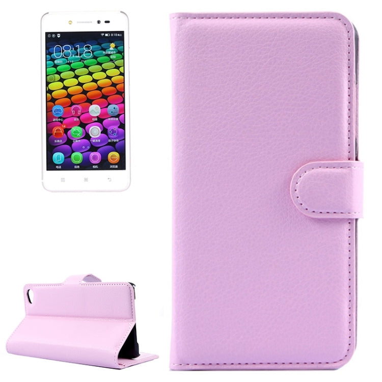 Horizontal Flip Solid color Leather Case with  Card Slots & Holder & Wallet for Lenovo S90