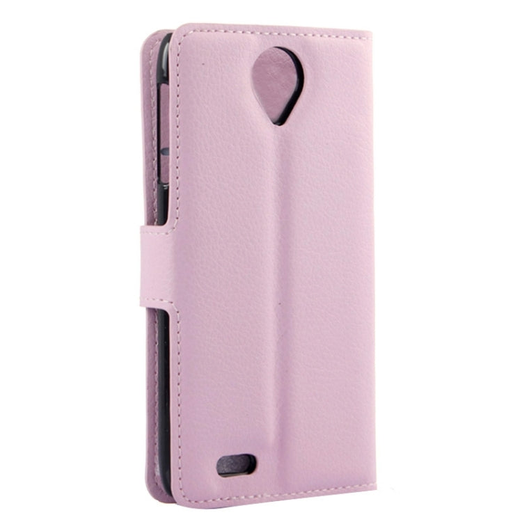 Horizontal Flip Solid color Leather Case with  Card Slots & Holder & Wallet for Lenovo S820