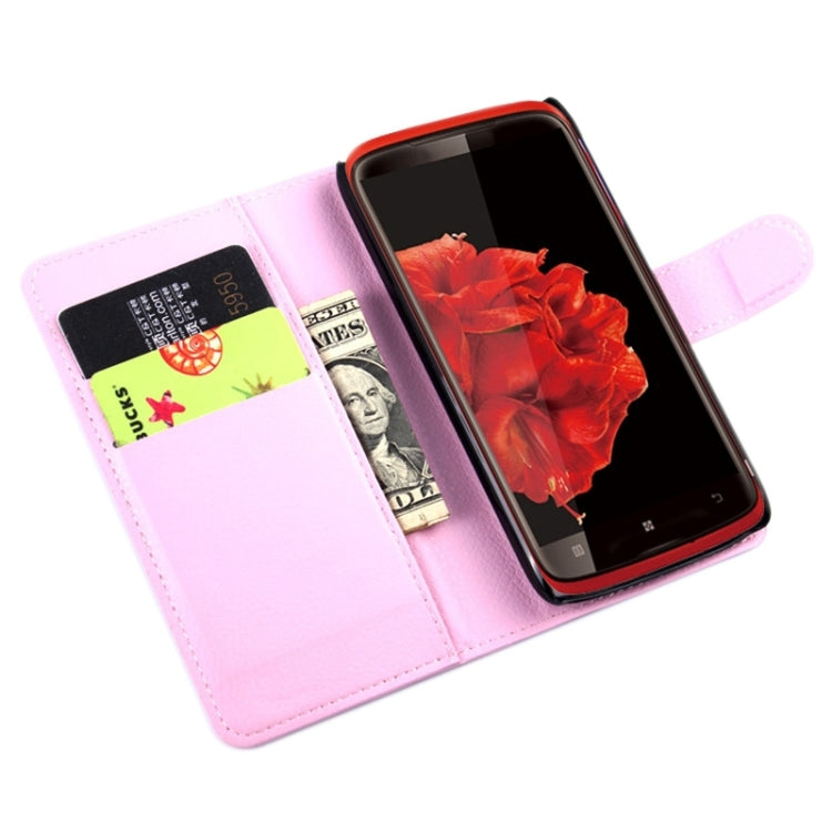 Horizontal Flip Solid color Leather Case with  Card Slots & Holder & Wallet for Lenovo S820