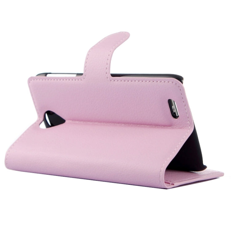 Horizontal Flip Solid color Leather Case with  Card Slots & Holder & Wallet for Lenovo S820
