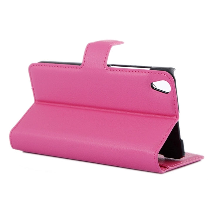 Horizontal Flip Solid color Leather Case with  Card Slots & Holder & Wallet for Lenovo S850