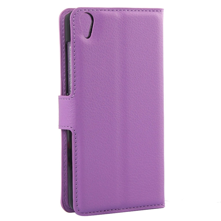Horizontal Flip Solid color Leather Case with  Card Slots & Holder & Wallet for Lenovo S850