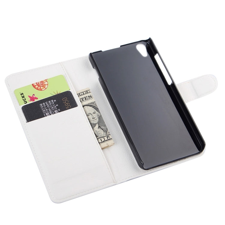 Horizontal Flip Solid color Leather Case with  Card Slots & Holder & Wallet for Lenovo S850