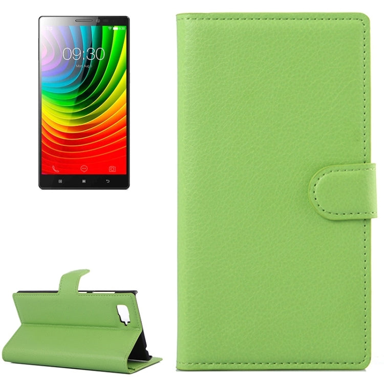 Horizontal Flip Solid color Leather Case with  Card Slots & Holder & Wallet for Lenovo Vibe Z2