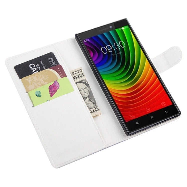 Horizontal Flip Solid color Leather Case with  Card Slots & Holder & Wallet for Lenovo Vibe Z2