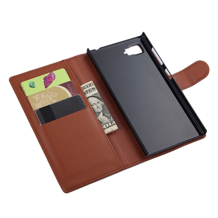 Horizontal Flip Solid color Leather Case with  Card Slots & Holder & Wallet for Lenovo Vibe Z2