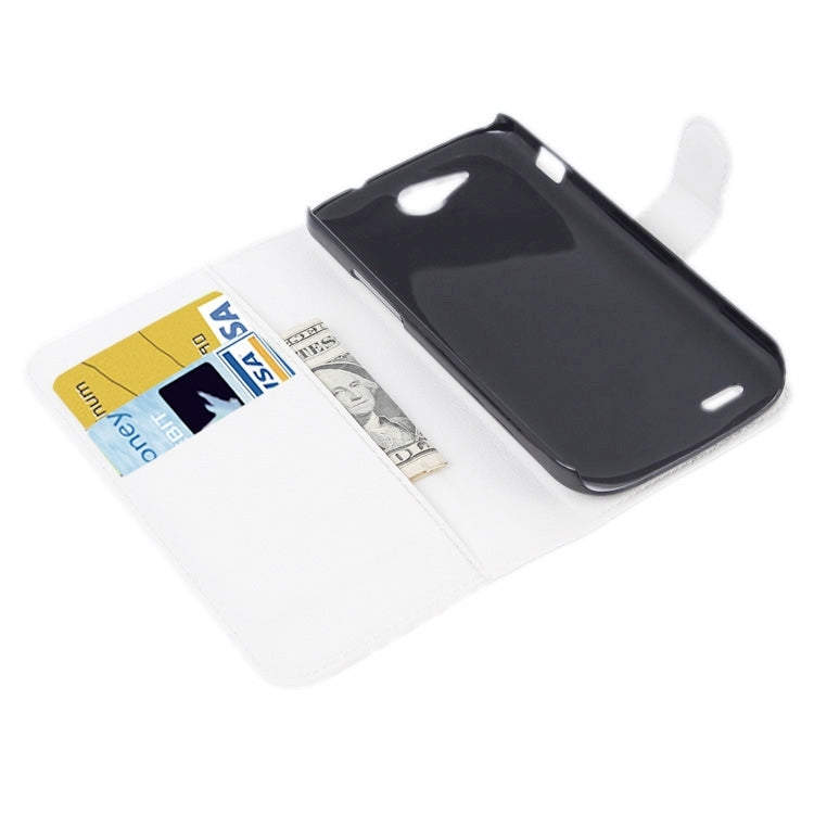 Horizontal Flip Solid color Leather Case with  Card Slots & Holder & Wallet for ZTE Blade Q Maxi