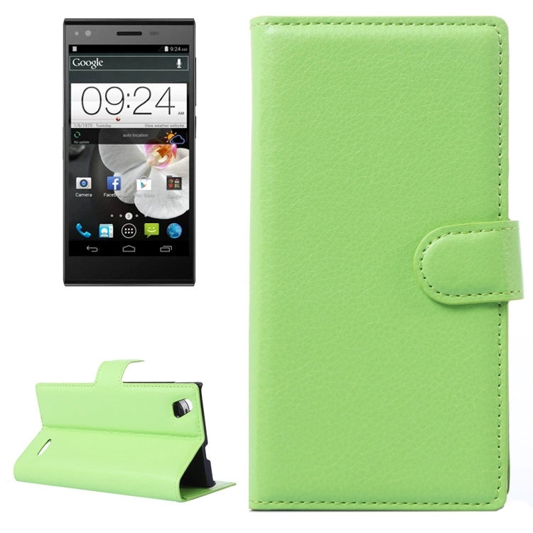 Horizontal Flip Solid color Leather Case with  Card Slots & Holder & Wallet for ZTE Blade VEC 4G
