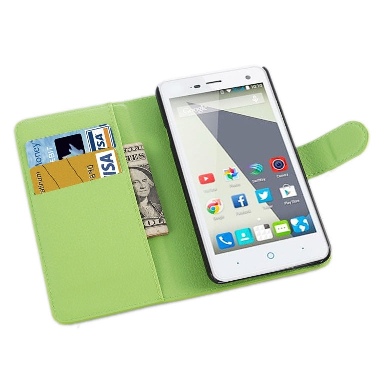Horizontal Flip Solid color Leather Case with  Card Slots & Holder & Wallet for ZTE Blade L3