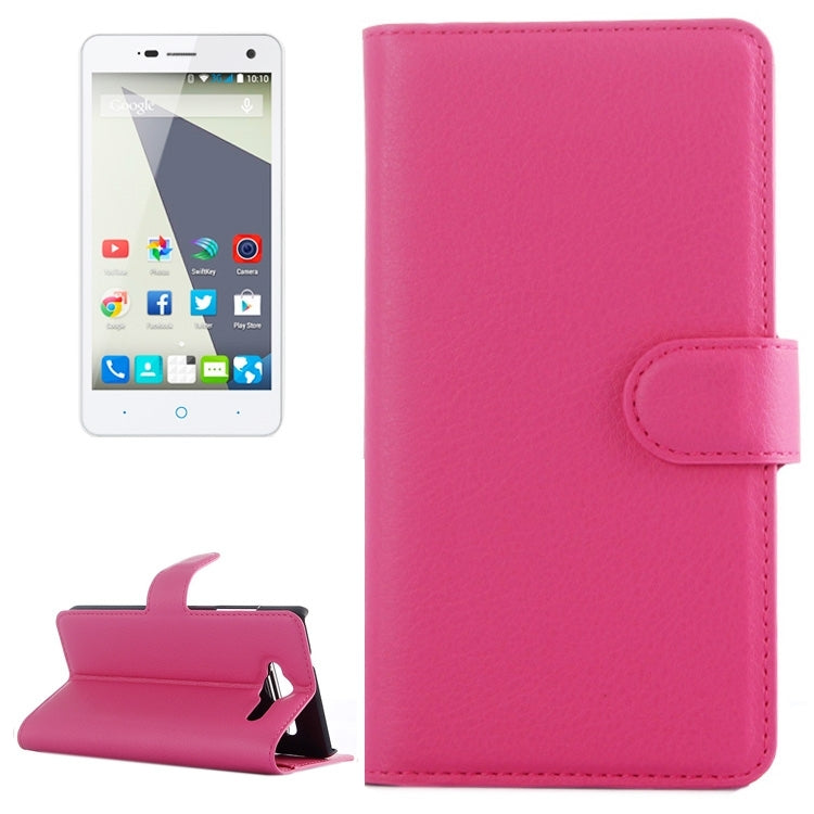 Horizontal Flip Solid color Leather Case with  Card Slots & Holder & Wallet for ZTE Blade L3