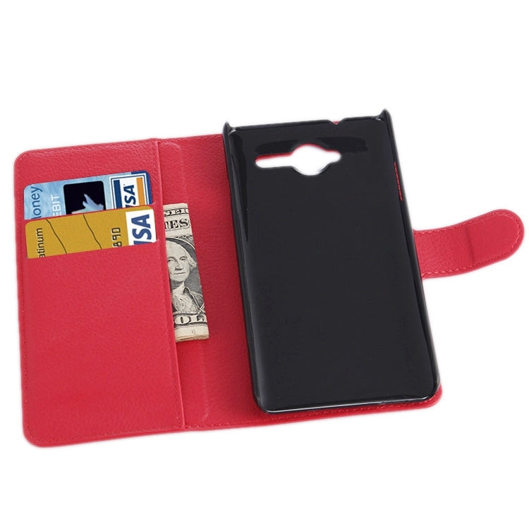 Horizontal Flip Solid color Leather Case with  Card Slots & Holder & Wallet for ZTE Blade L3