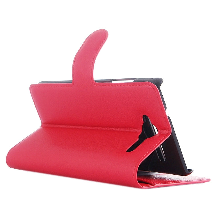 Horizontal Flip Solid color Leather Case with  Card Slots & Holder & Wallet for ZTE Blade L3