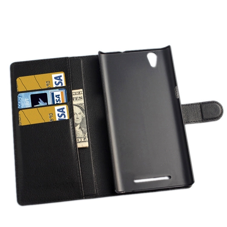 Horizontal Flip Solid color Leather Case with  Card Slots & Holder & Wallet for ZTE Z MAX / Z970