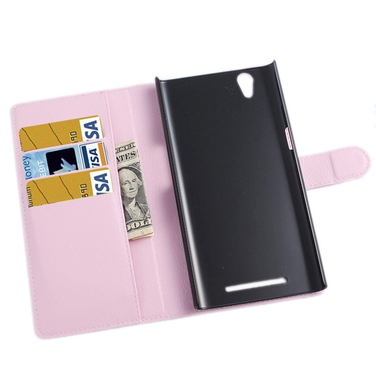 Horizontal Flip Solid color Leather Case with  Card Slots & Holder & Wallet for ZTE Z MAX / Z970