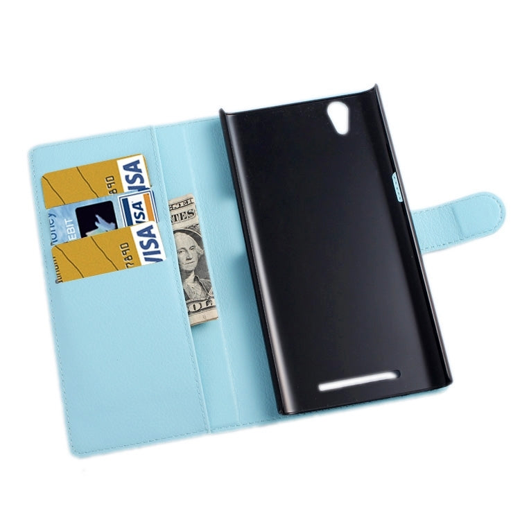 Horizontal Flip Solid color Leather Case with  Card Slots & Holder & Wallet for ZTE Z MAX / Z970