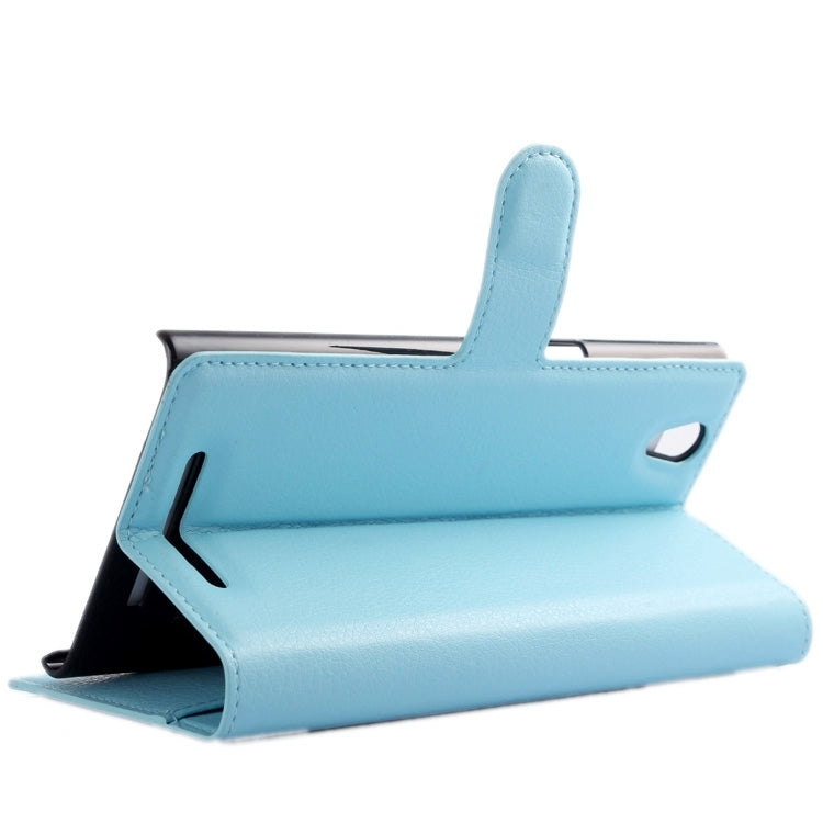 Horizontal Flip Solid color Leather Case with  Card Slots & Holder & Wallet for ZTE Z MAX / Z970