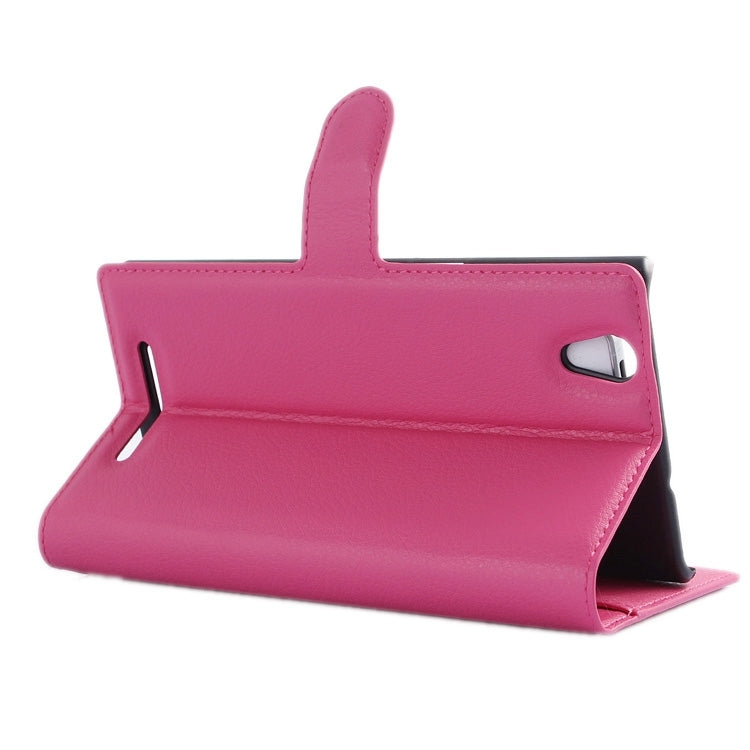 Horizontal Flip Solid color Leather Case with  Card Slots & Holder & Wallet for ZTE Z MAX / Z970