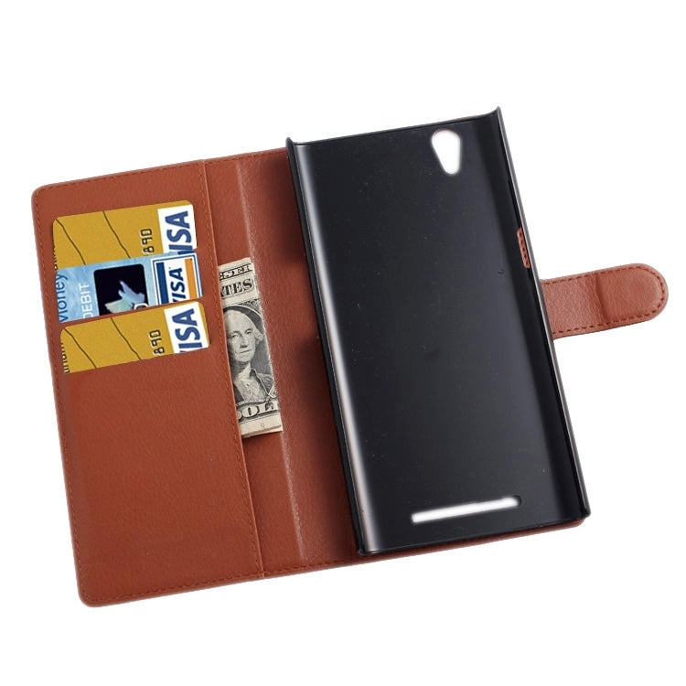 Horizontal Flip Solid color Leather Case with  Card Slots & Holder & Wallet for ZTE Z MAX / Z970