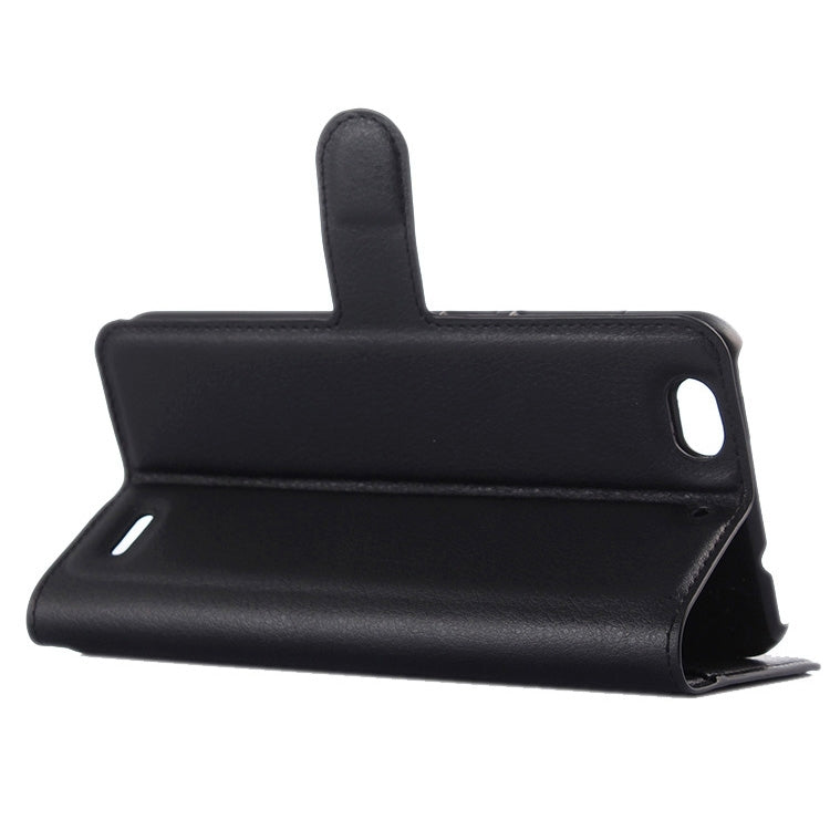 Horizontal Flip Solid color Leather Case with  Card Slots & Holder & Wallet for ZTE Blade S6 Lux