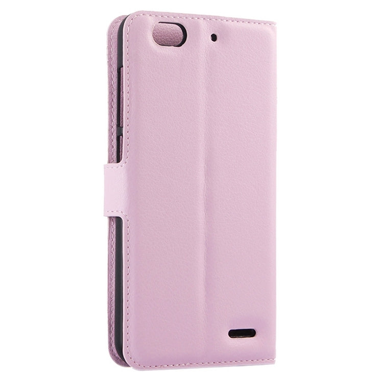 Horizontal Flip Solid color Leather Case with  Card Slots & Holder & Wallet for ZTE Blade S6 Lux