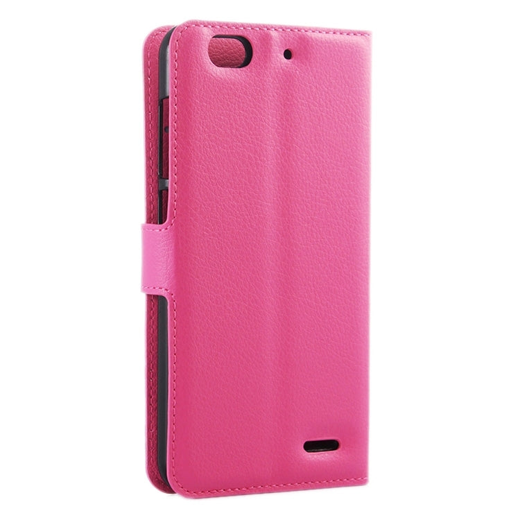 Horizontal Flip Solid color Leather Case with  Card Slots & Holder & Wallet for ZTE Blade S6 Lux