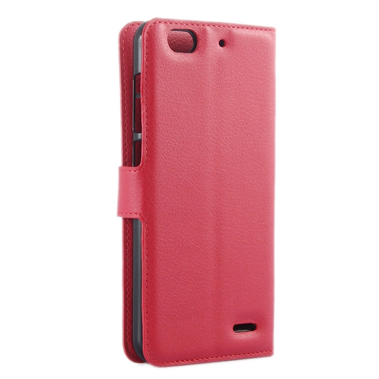 Horizontal Flip Solid color Leather Case with  Card Slots & Holder & Wallet for ZTE Blade S6 Lux