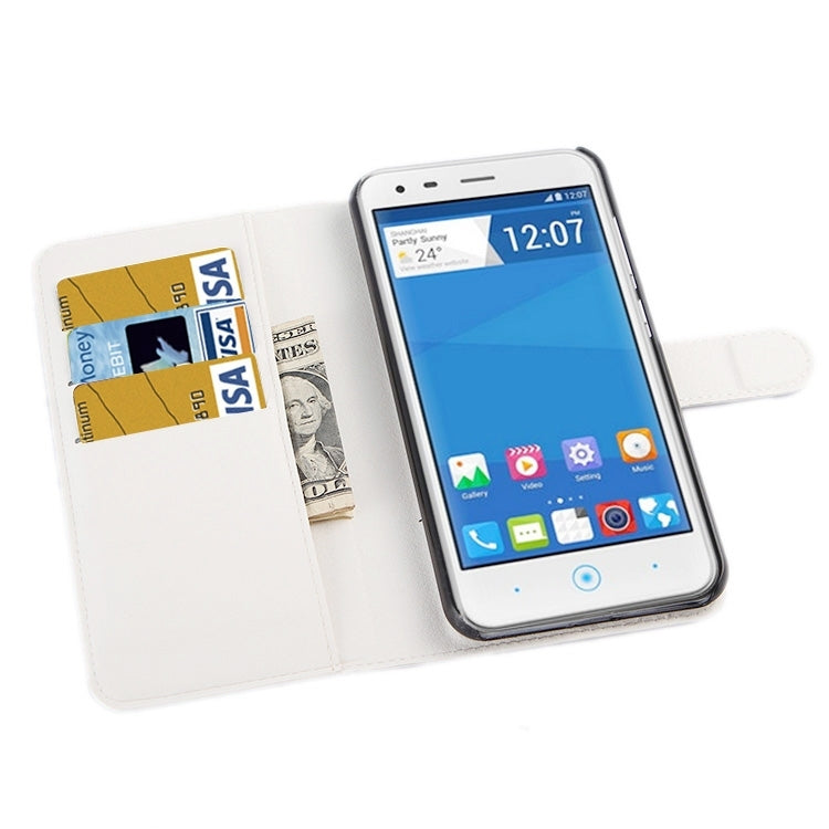 Horizontal Flip Solid color Leather Case with  Card Slots & Holder & Wallet for ZTE Blade S6 Lux