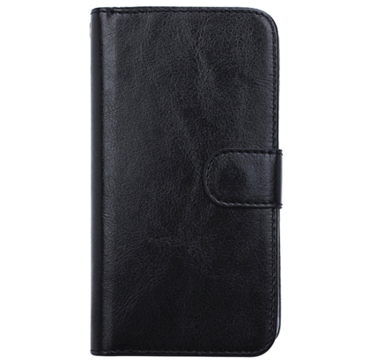 For HTC One M9 Multifunctional Crazy Horse Texture Horizontal Flip Solid Color Leather Case with Nine Card Slots & Wallet