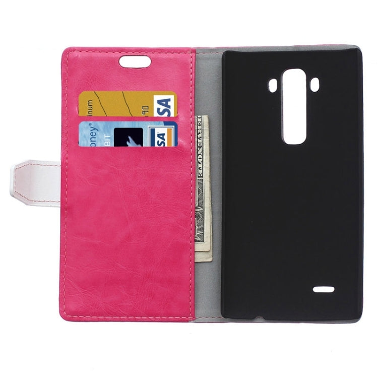 Color Matching Flip Leather Case with Holder & Card Slots & Wallet for LG G Flex2 / F510L