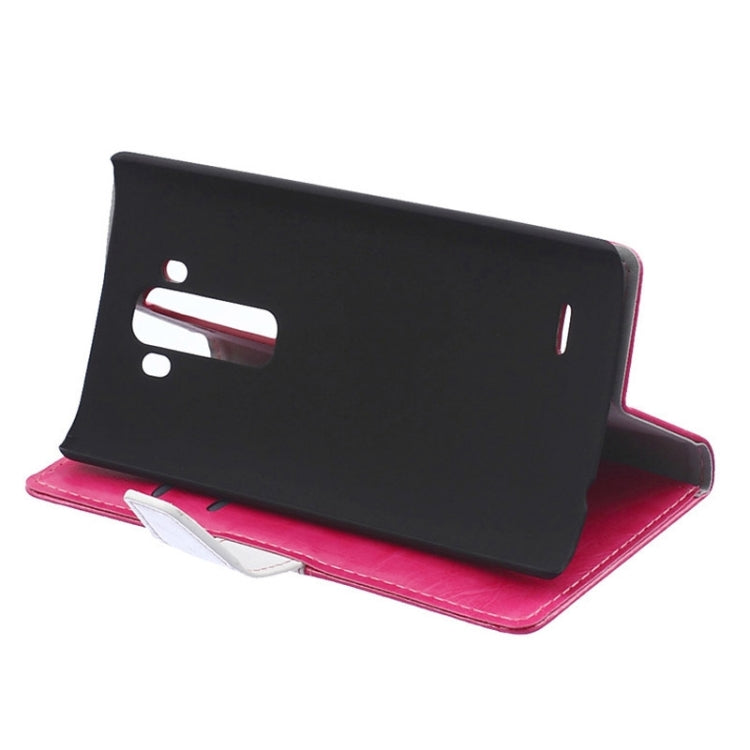 Color Matching Flip Leather Case with Holder & Card Slots & Wallet for LG G Flex2 / F510L