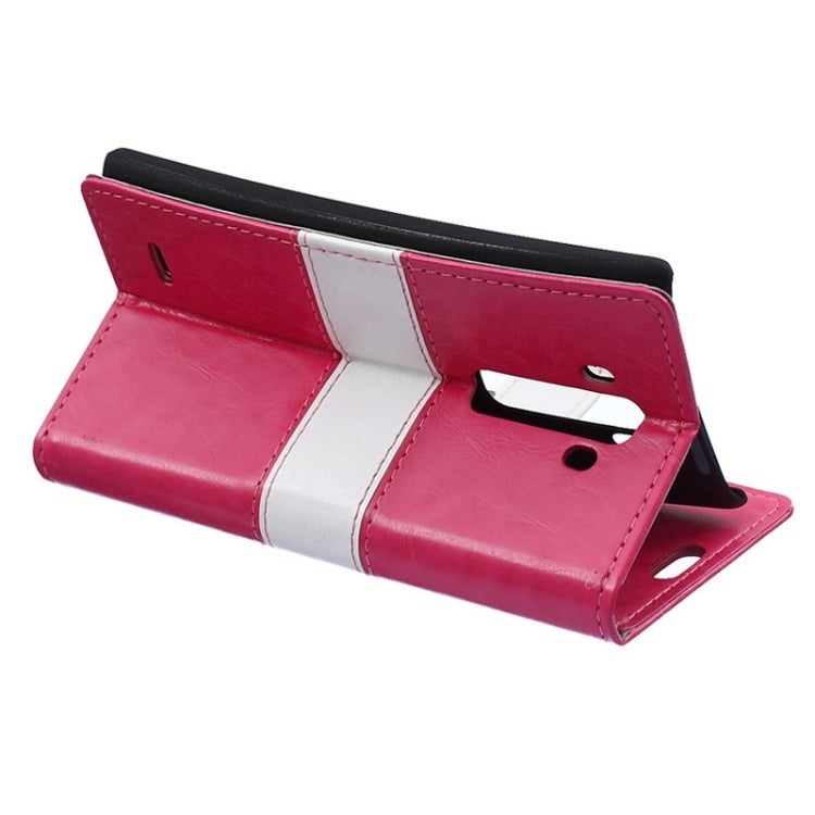 Color Matching Flip Leather Case with Holder & Card Slots & Wallet for LG G Flex2 / F510L
