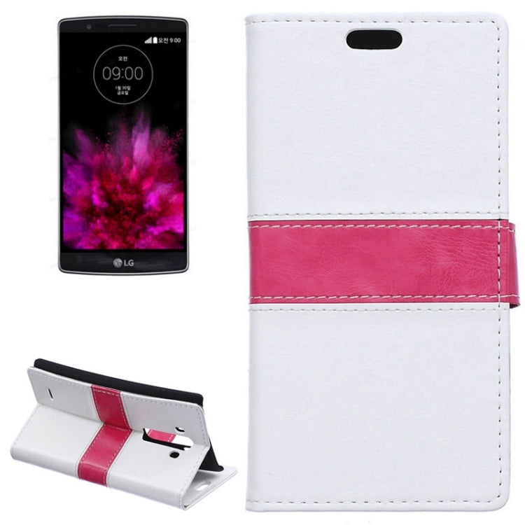 Color Matching Flip Leather Case with Holder & Card Slots & Wallet for LG G Flex2 / F510L