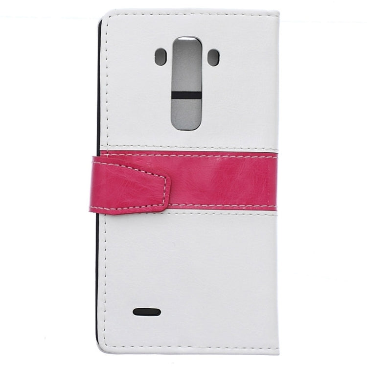 Color Matching Flip Leather Case with Holder & Card Slots & Wallet for LG G Flex2 / F510L