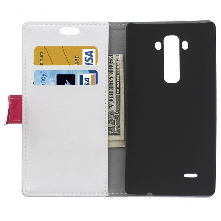 Color Matching Flip Leather Case with Holder & Card Slots & Wallet for LG G Flex2 / F510L