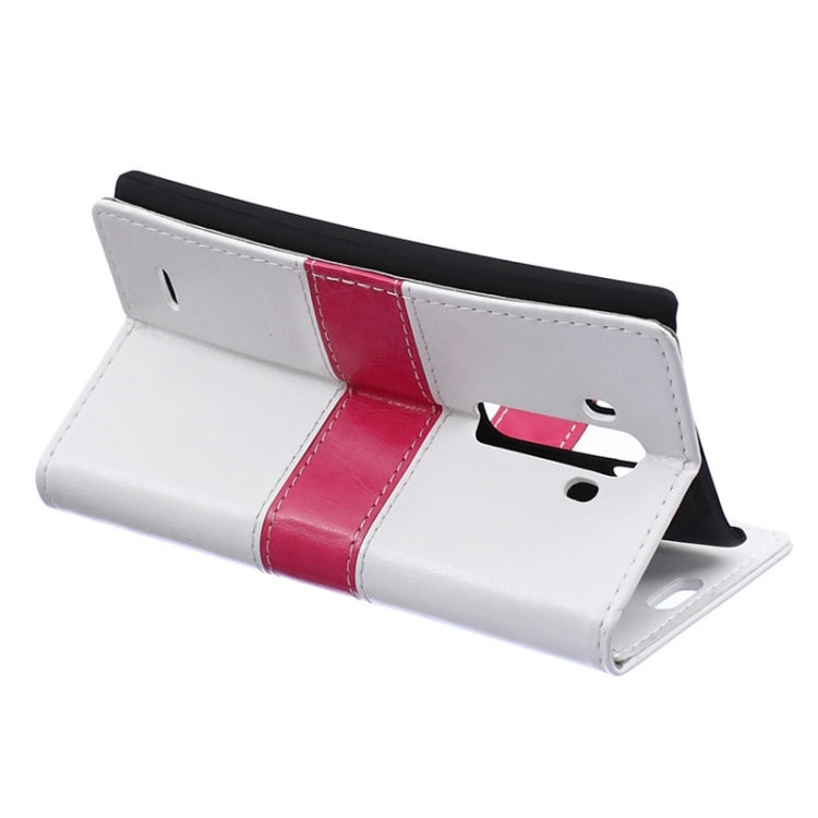 Color Matching Flip Leather Case with Holder & Card Slots & Wallet for LG G Flex2 / F510L