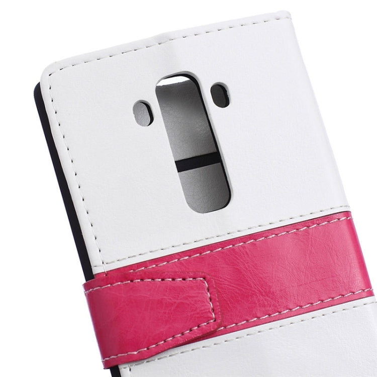 Color Matching Flip Leather Case with Holder & Card Slots & Wallet for LG G Flex2 / F510L