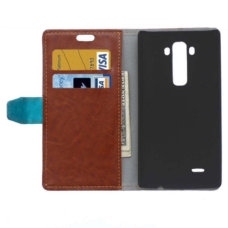 Color Matching Flip Leather Case with Holder & Card Slots & Wallet for LG G Flex2 / F510L