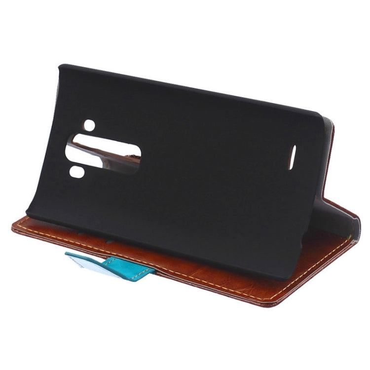 Color Matching Flip Leather Case with Holder & Card Slots & Wallet for LG G Flex2 / F510L