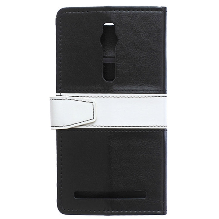 Color Matching Flip Leather Case with Holder & Card Slots & Wallet for ASUS Zenfone 2