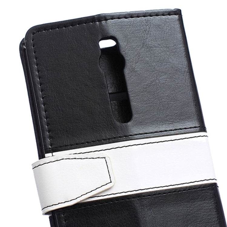 Color Matching Flip Leather Case with Holder & Card Slots & Wallet for ASUS Zenfone 2