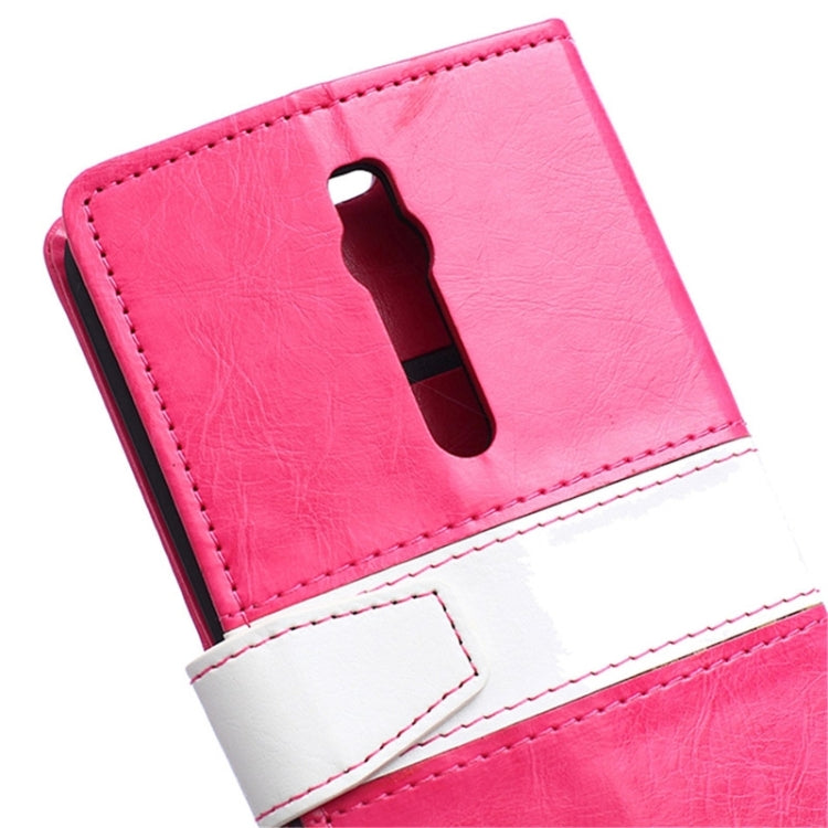 Color Matching Flip Leather Case with Holder & Card Slots & Wallet for ASUS Zenfone 2