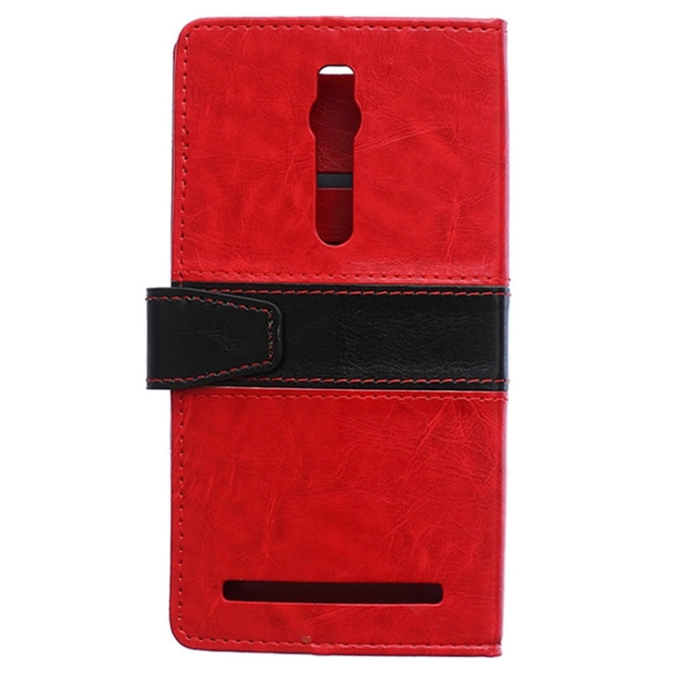 Color Matching Flip Leather Case with Holder & Card Slots & Wallet for ASUS Zenfone 2
