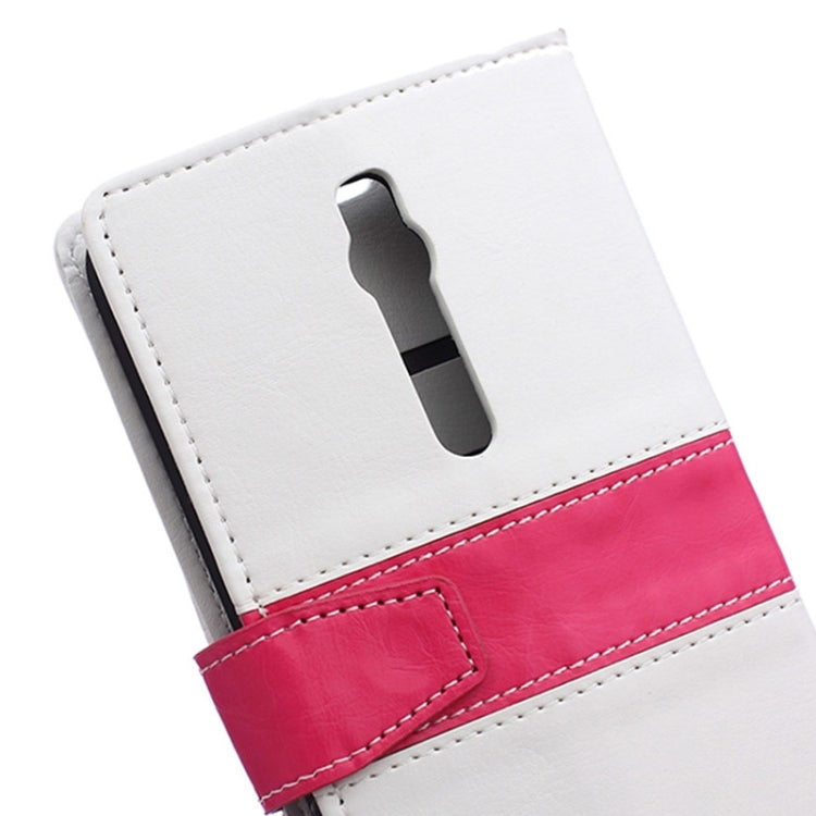 Color Matching Flip Leather Case with Holder & Card Slots & Wallet for ASUS Zenfone 2