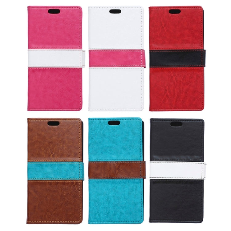 Color Matching Flip Leather Case with Holder & Card Slots & Wallet for ASUS Zenfone 2