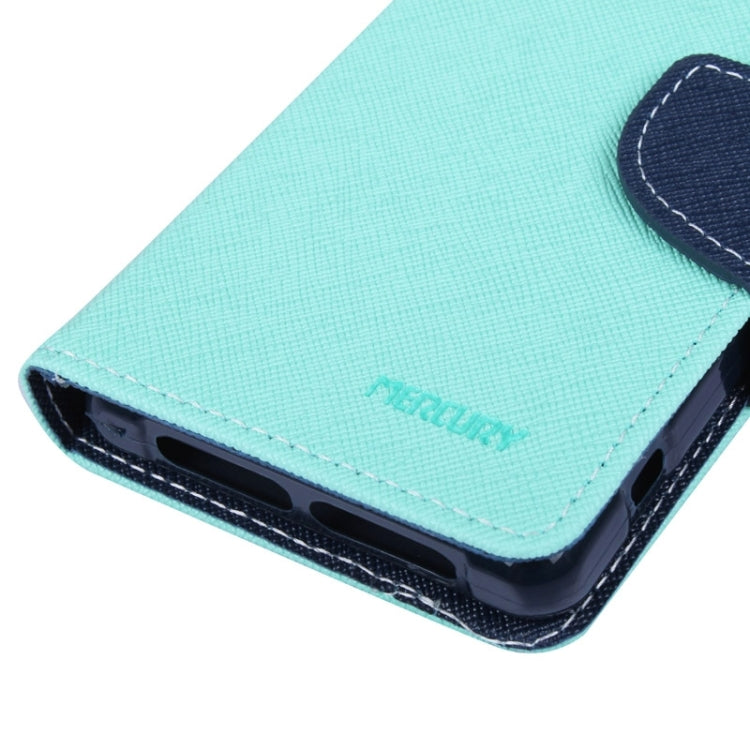 MERCURY Cross Texture Contrast Color Style Leather Case with Holder & Card Slots & Wallet for Sony Xperia Z1 Compact