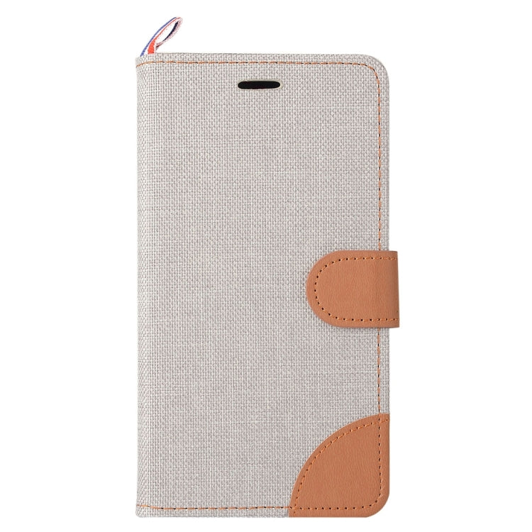 Denim Texture Horizontal Flip Leather Case with Card Slots & Holder for Lenovo A6000